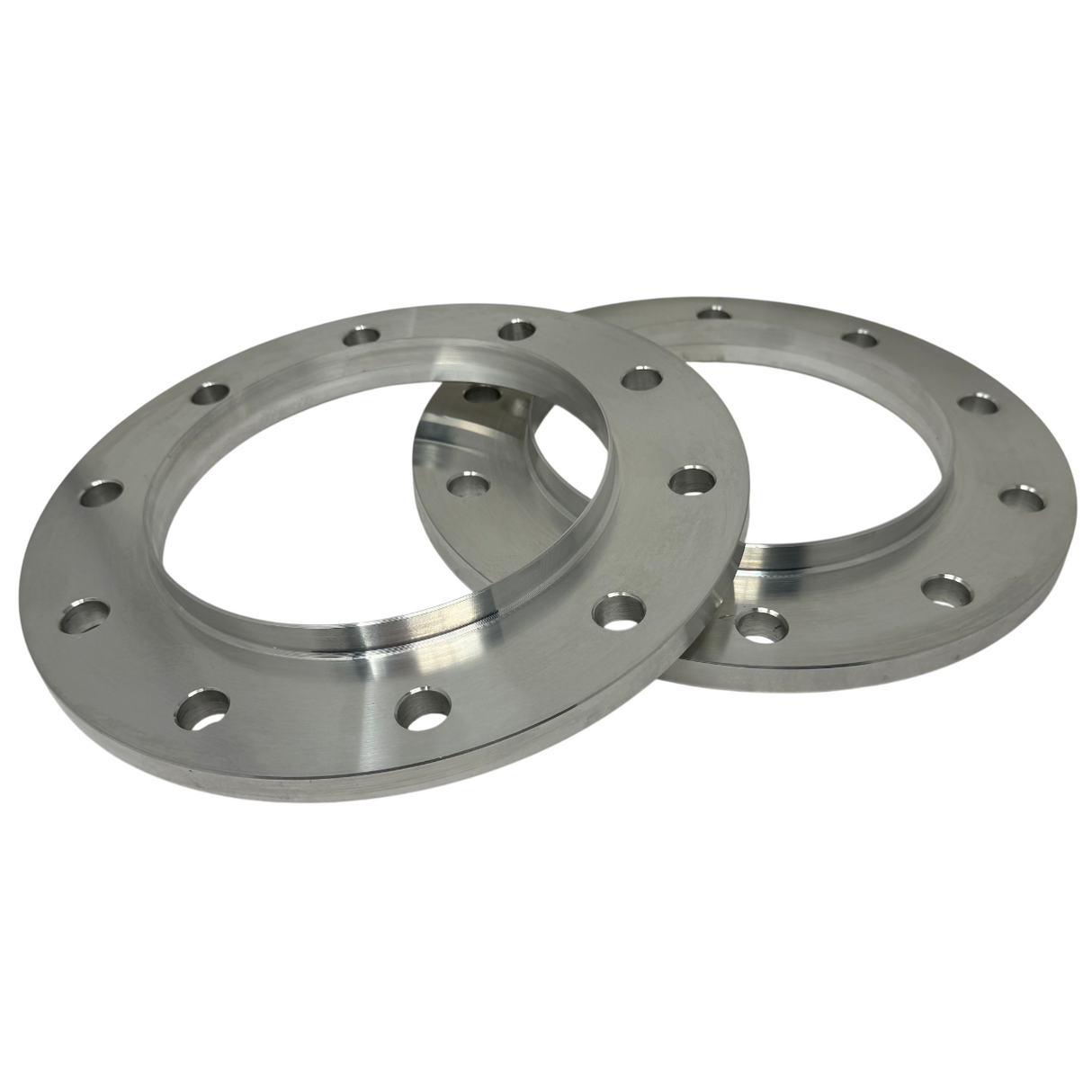 10x225 Wheel Spacers OEM Hub Centric & Wheel Centric For Ford F-450, F-550, 1/2" Inch, 3/4" Inch, 1" Inch (12mm, 19mm, 25mm) | Solid USA MADE Billet Aluminum + USA LIFETIME WARRANTY For Tire Rubbing Clearance