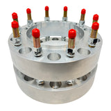 10x225 Hub Centric Wheel Spacer USA Made FORD 1" Inch Through 4” Inch Thick For 2005+ Ford F-450, F-550 | 170.1mm OEM Spec Hub Bore & “SafeFit” Wheel Centering Lip | 14x1.5 Studs & 14x1.5 Lug Nuts Included USA Lifetime Warranty!