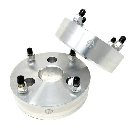 3x112 to 4x156 Wheel Adapters Smart Car Fortwo USA Made 3 to 4 lug conversion 19mm - 3 inch Spacers | 57.1mm Hub Bore | 12x1.5 Studs & Open End Lug Nuts Included