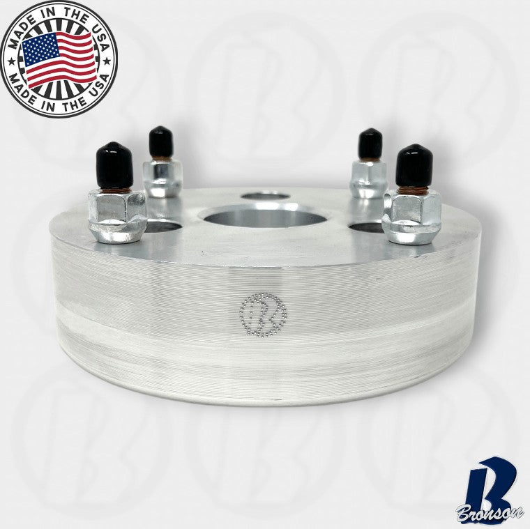 3x112 to 4x156 Wheel Adapters Smart Car Fortwo USA Made 3 to 4 lug conversion 19mm - 3 inch Spacers | 57.1mm Hub Bore | 12x1.5 Studs & Open End Lug Nuts Included