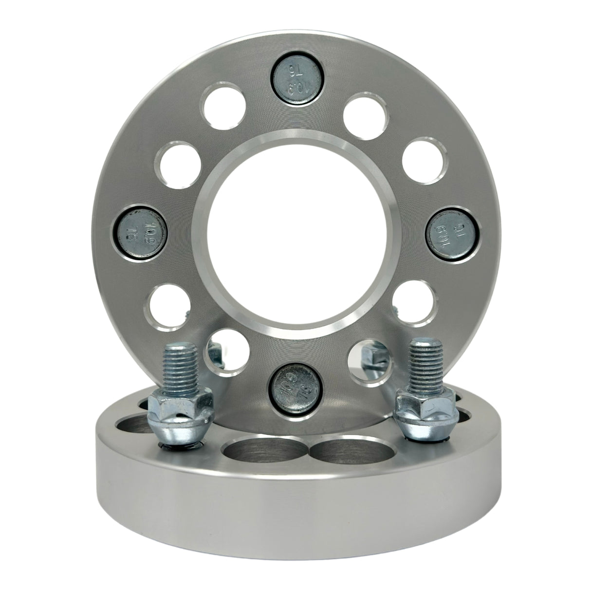 4x100 or 4x4.25 to 4x4.5 Wheel Adapters Universal Kit 1" Inch (25mm) 12x1.5 Studs & Lug Nuts 71mm Center Bore | 4x100 or 4x108 to 4x114.3 spacers
