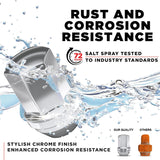 7/16"-20 Snowflake Mag Lug Nuts Fit 1976-1982 Corvette Aluminum Wheels 1977-81 Trans AM Aluminum Snowflake & Turbo wheels & 1978 & 1979 Camaro W Alum Rims | Cold Forged Steel Triple Plated Chrome!