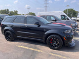USA Made 5x5 To 5x115 Dodge Hub Centric Wheel Adapters | Fit Dodge Hellcat Wheels On To Dodge Durango | 71.6mm Hub Center Bore | 14x1.5 Studs And Open End Lug Nuts